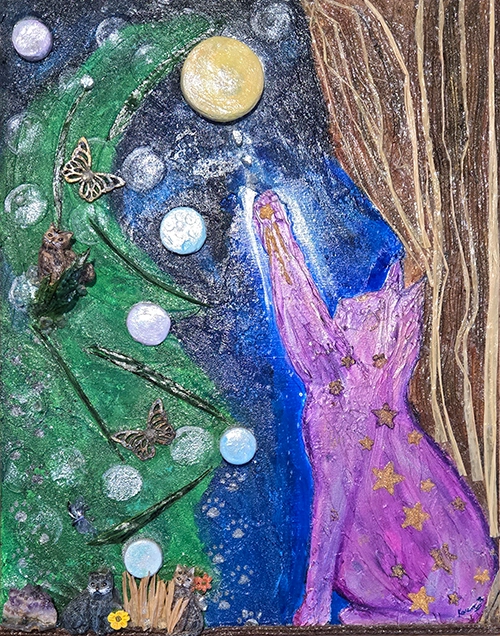 Whimsical Cats Series:<br/>Reach